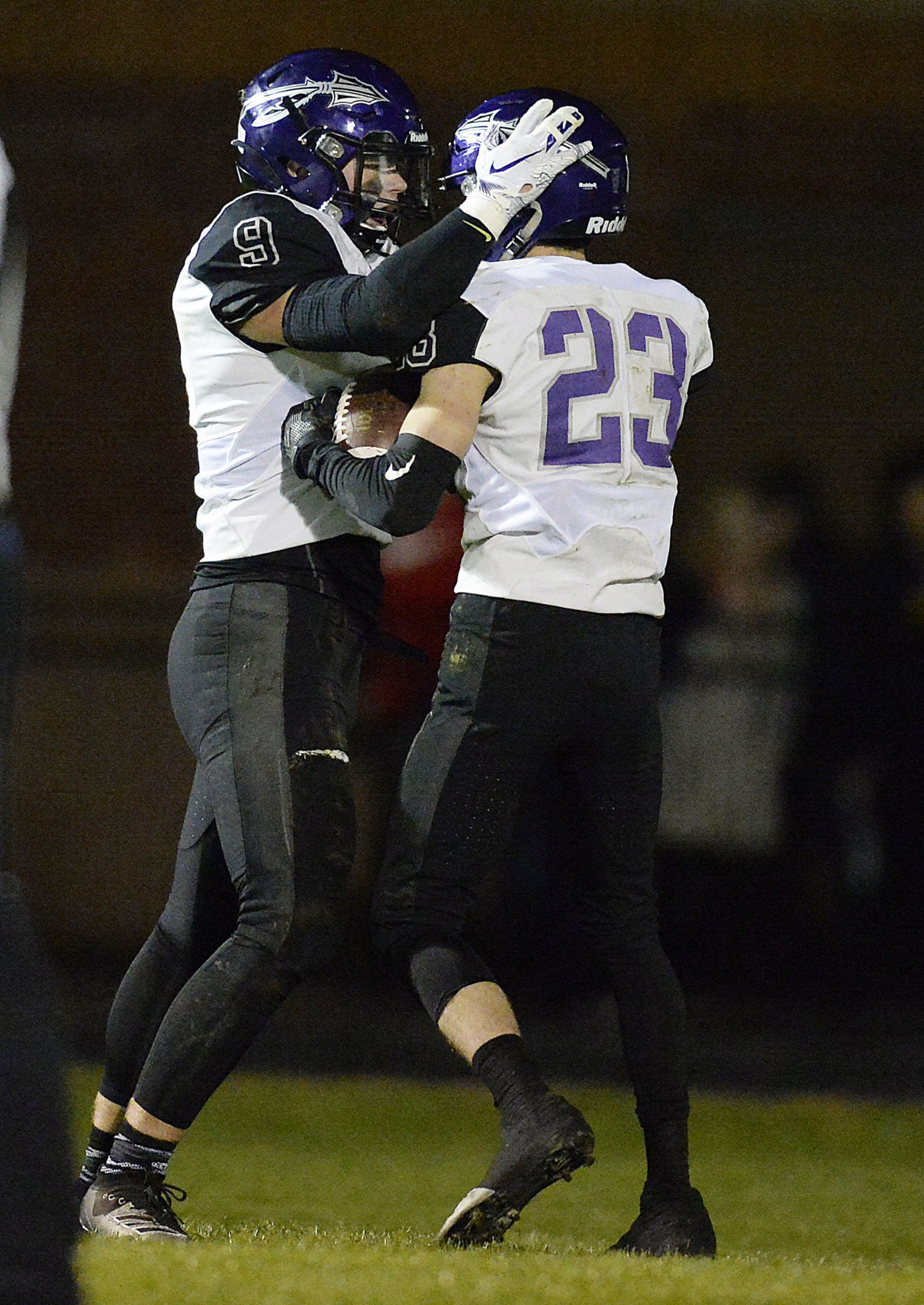 Prep football photo: Waunakee's Joe Hauser and Isaac Schaaf